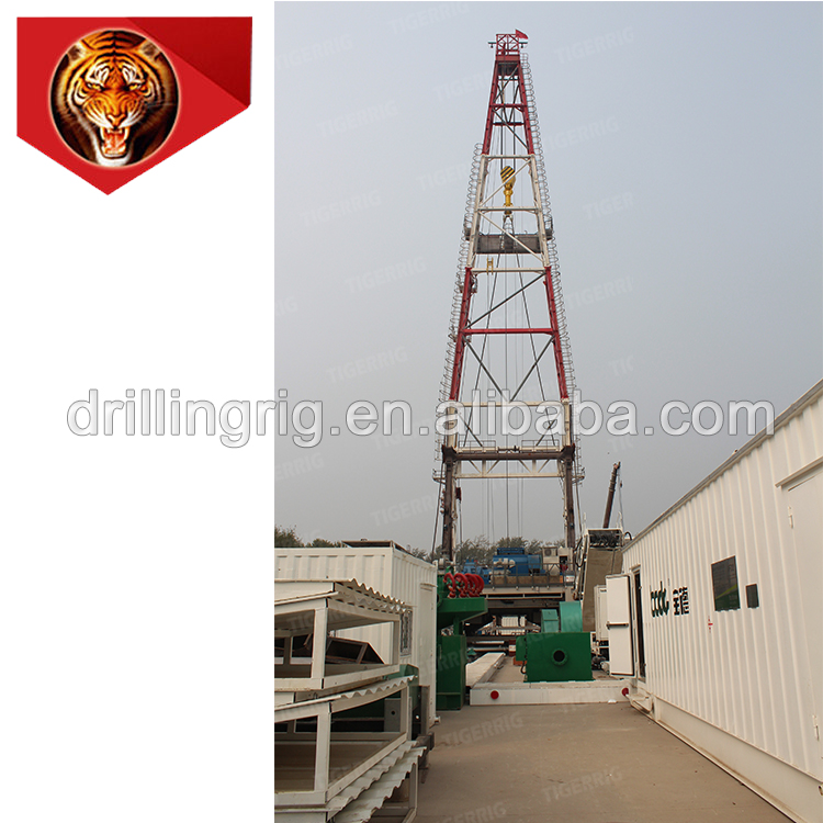 Tigerrig moderate price API standard 70DBS drilling rig